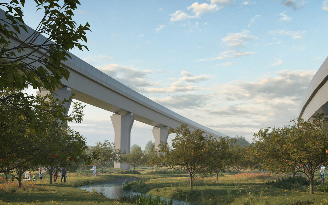 HS2 Delta Junction M6 Motorway South Viaduct