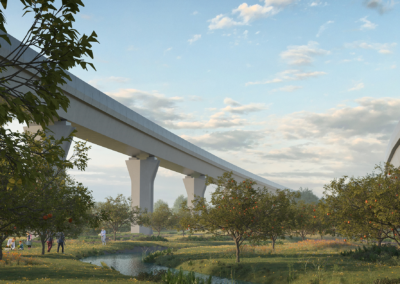 HS2 Delta Junction M6 Motorway South Viaduct